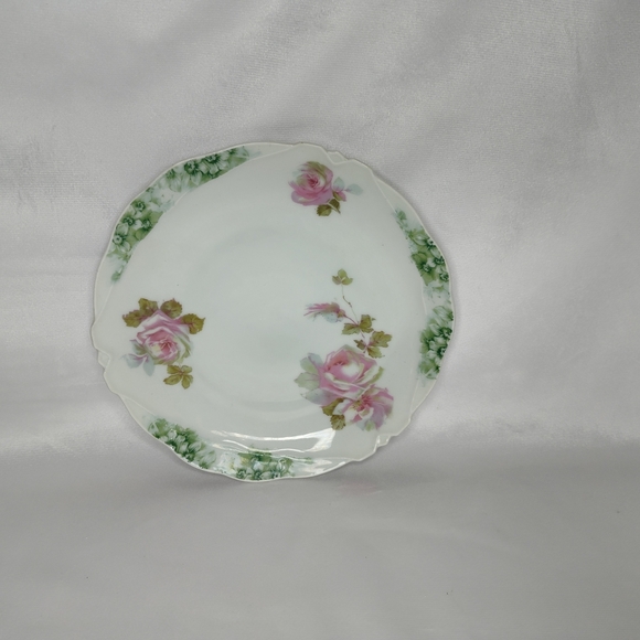 ANTIQUE Silesia Plate, Bavaria Germany 1900-1920 (Edwardian) - Picture 1 of 5